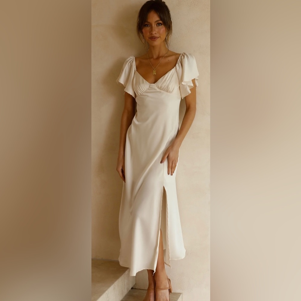 Billie J, new with tags, Louisa mini, ivory